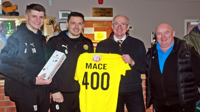 176 James Mace 400 games