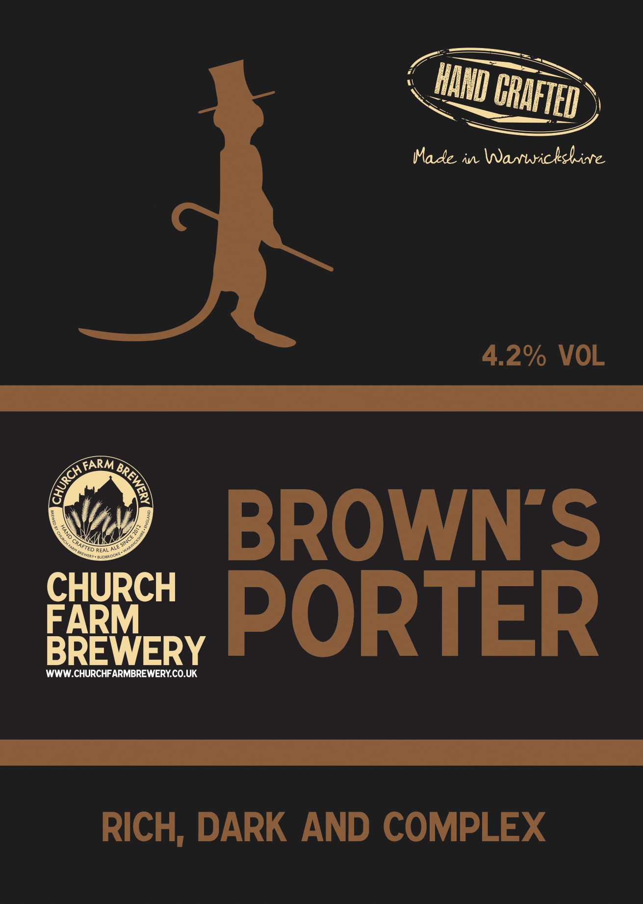 2016 Browns Porter Badge