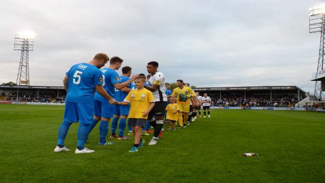 pre match at hereford